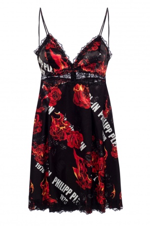 Floral motif dress, zdjęcie 1 Floral motif dress od Philipp Plein